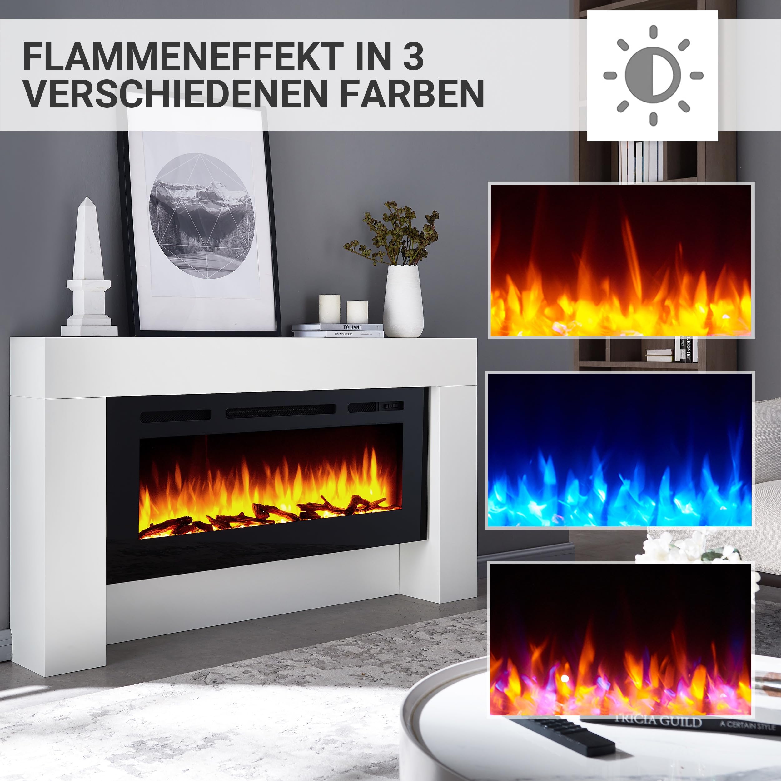 balderia-zeus-elektrokamin-mit-heizung-2000w-und-3d-flamme image 3