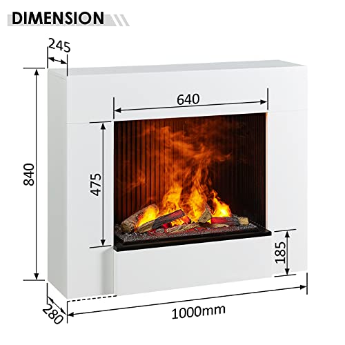 balderia-thanos-standkamin-wei-wasserdampf-kamin-mit-sound image 6