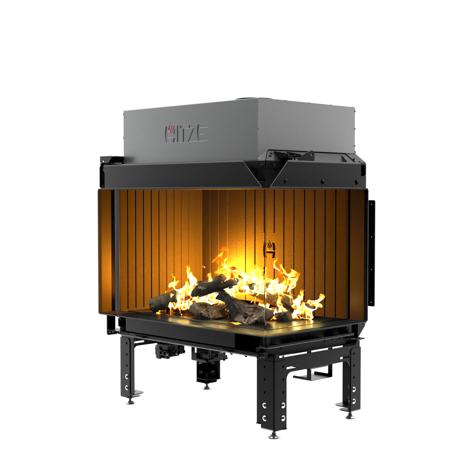 hitze-calma-80r-kamineinsatz-holz-rundglas image 1