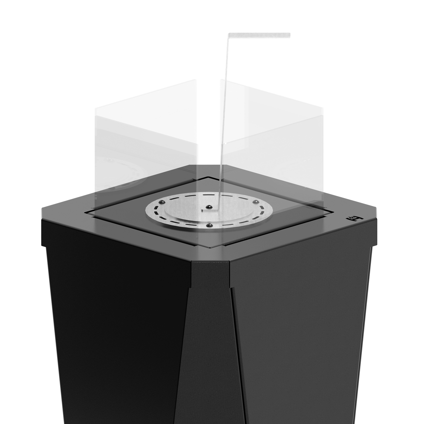 hitze-leste-bioethanol-kamin-freistehend-schwarz image 5