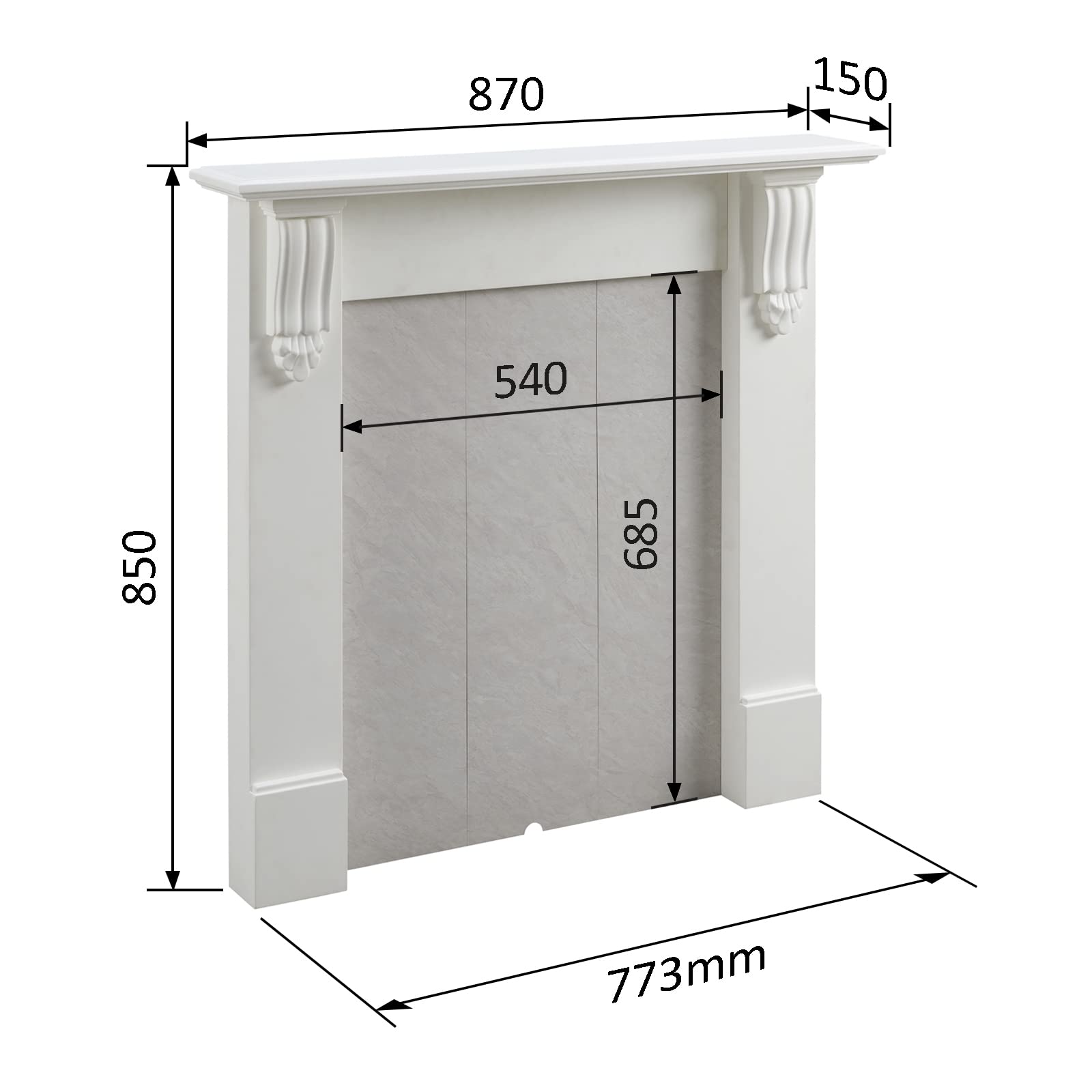 balderia-grace-kamin-mantel-kaminmantel-cremewei image 4