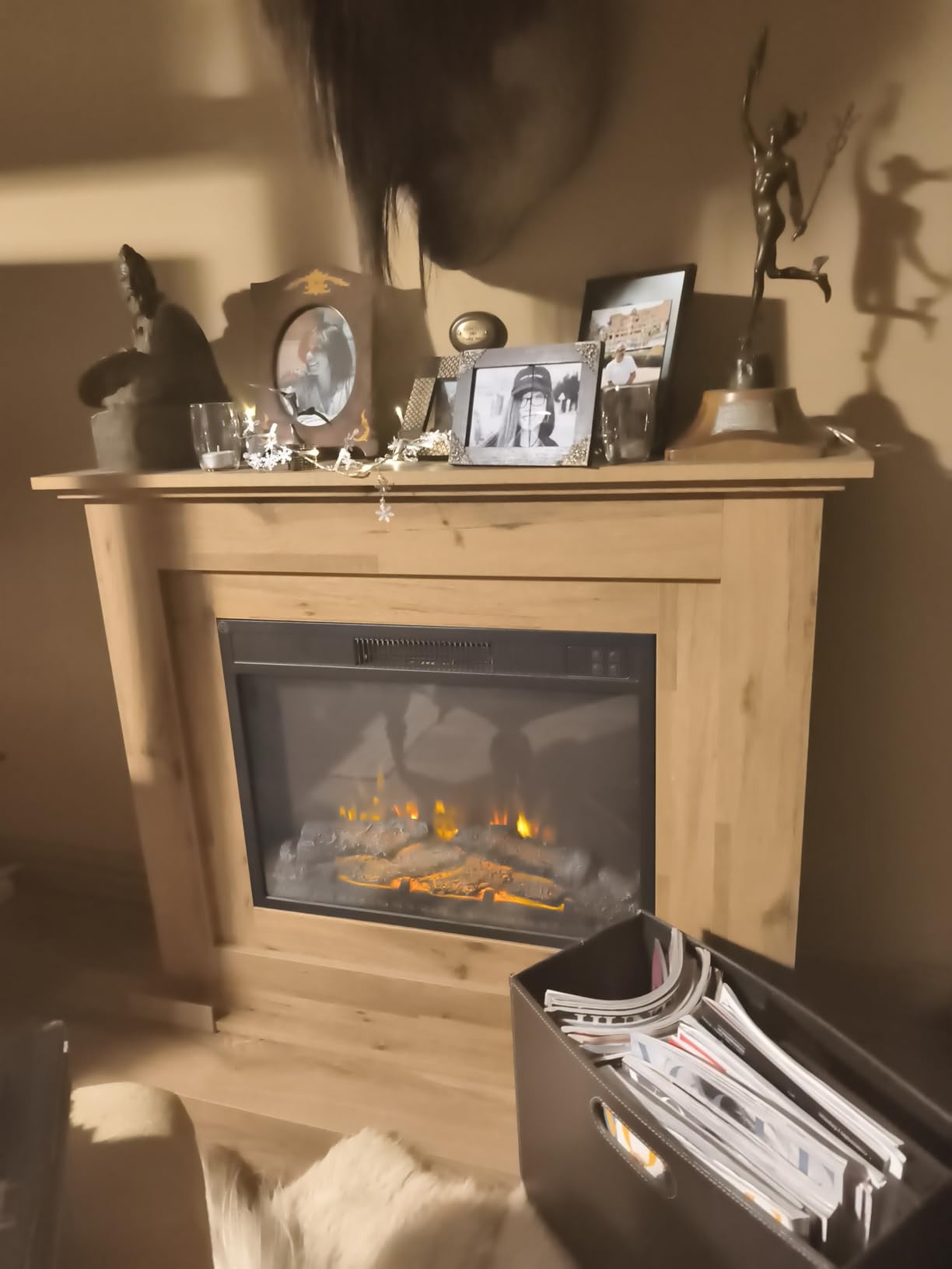 Dunkles Holz