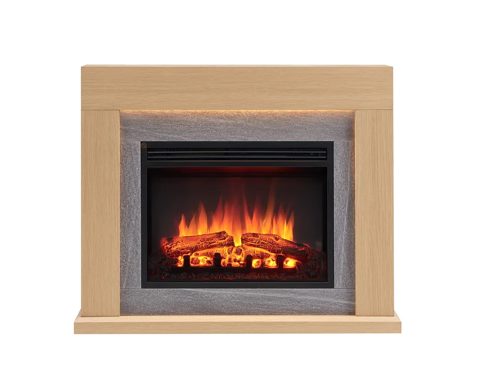 balderia-apollon-elektrokamin-2000w-betongrau-3d-flamme image 1
