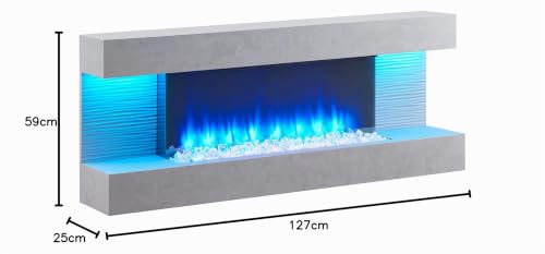 balderia-hestia-elektrokamin-2000w-betongrau-wandkamin image 4