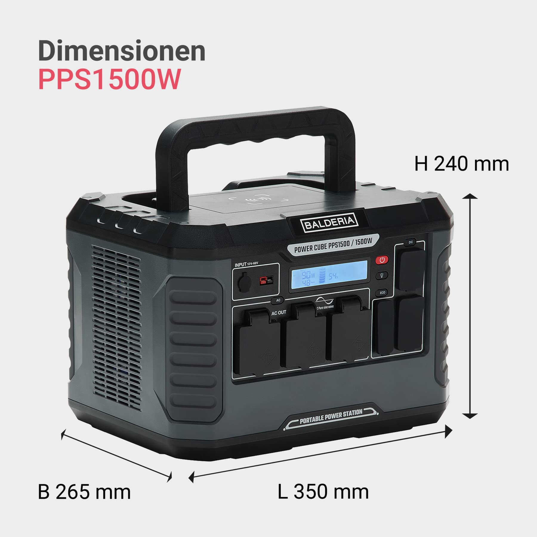 balderia-pps1500-powerstation-1500w-mit-solarpanel-200w image 4