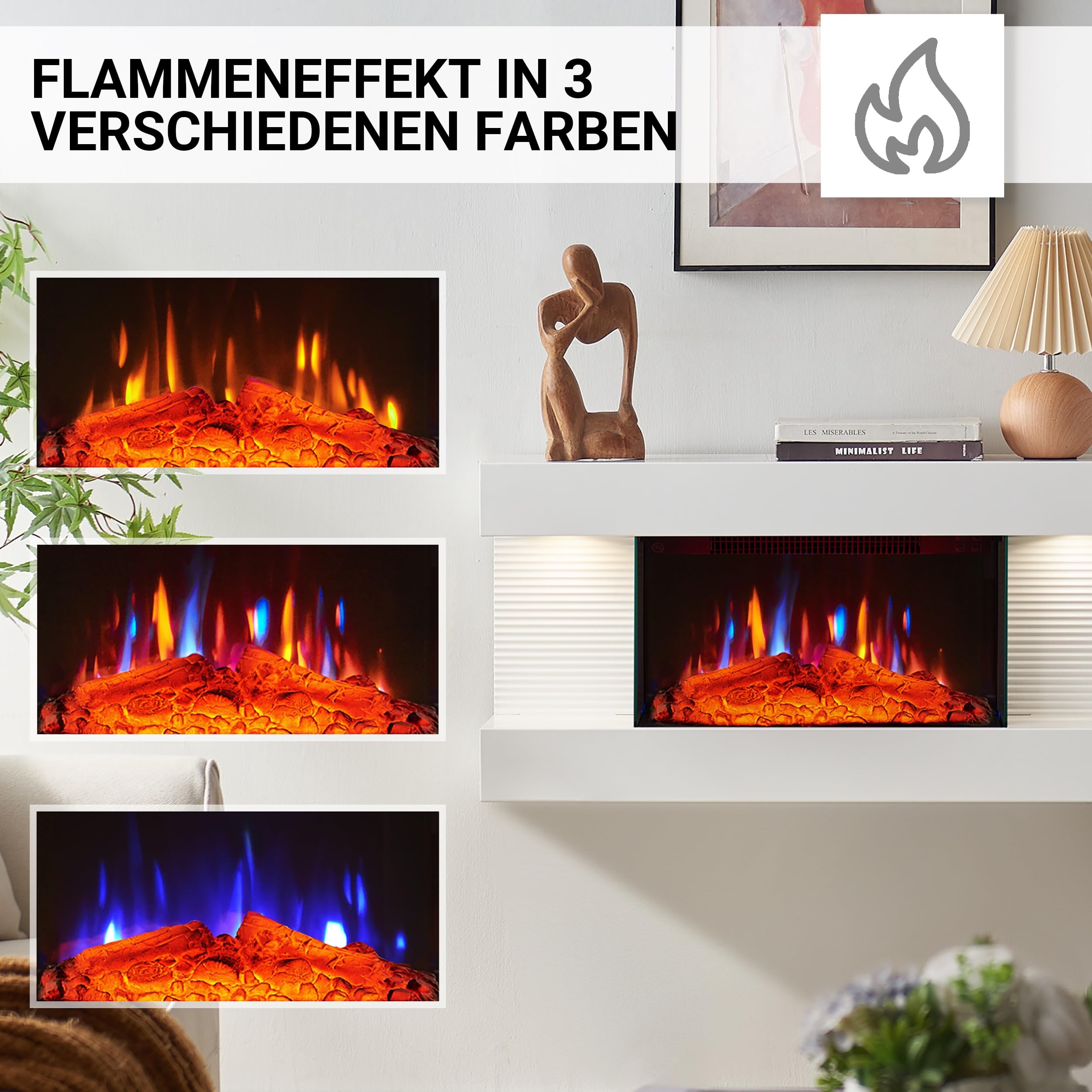 balderia-ida-elektrokamin-wand-82-cm-wei-1800w image 4