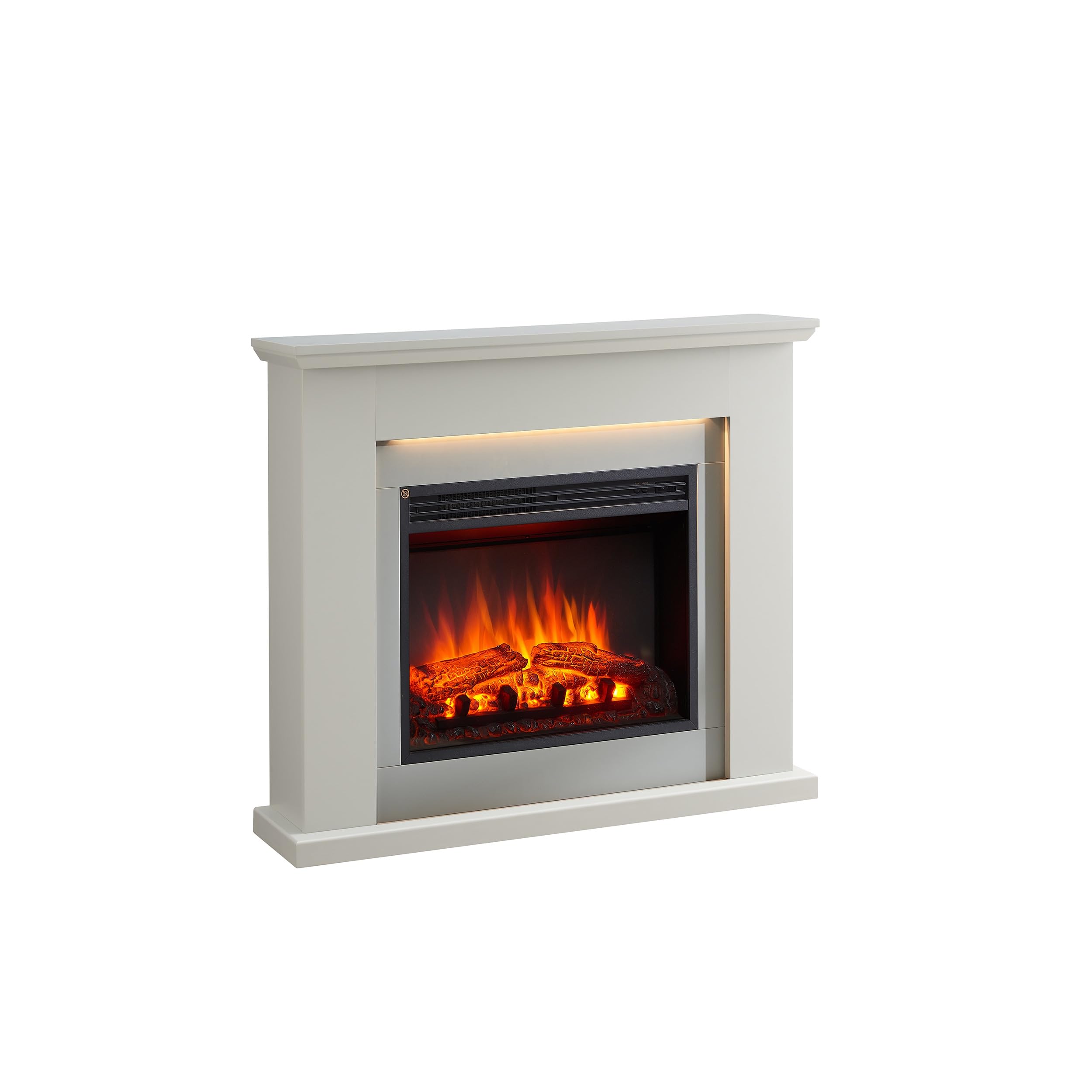 balderia-hektor-elektrokamin-2000w-grau-mit-3d-flamme image 1