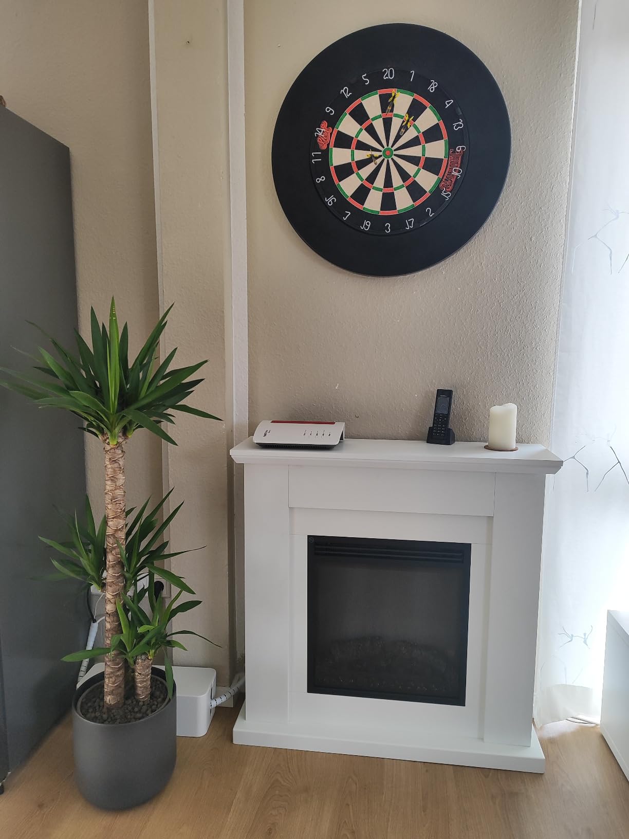 Flamme einstellbar