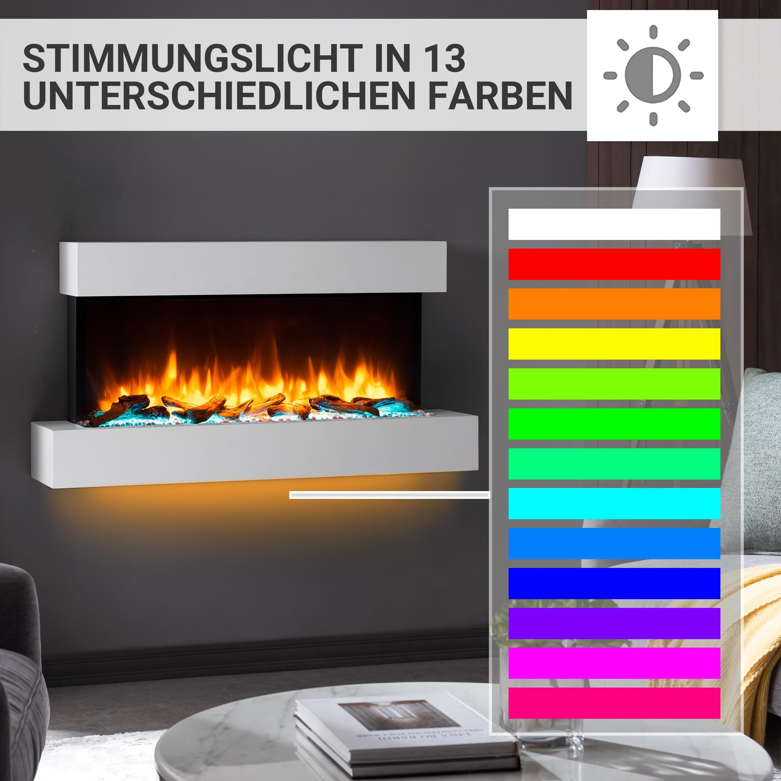 balderia-ignis-elektrokamin-wand-wei-mit-heizung image 5