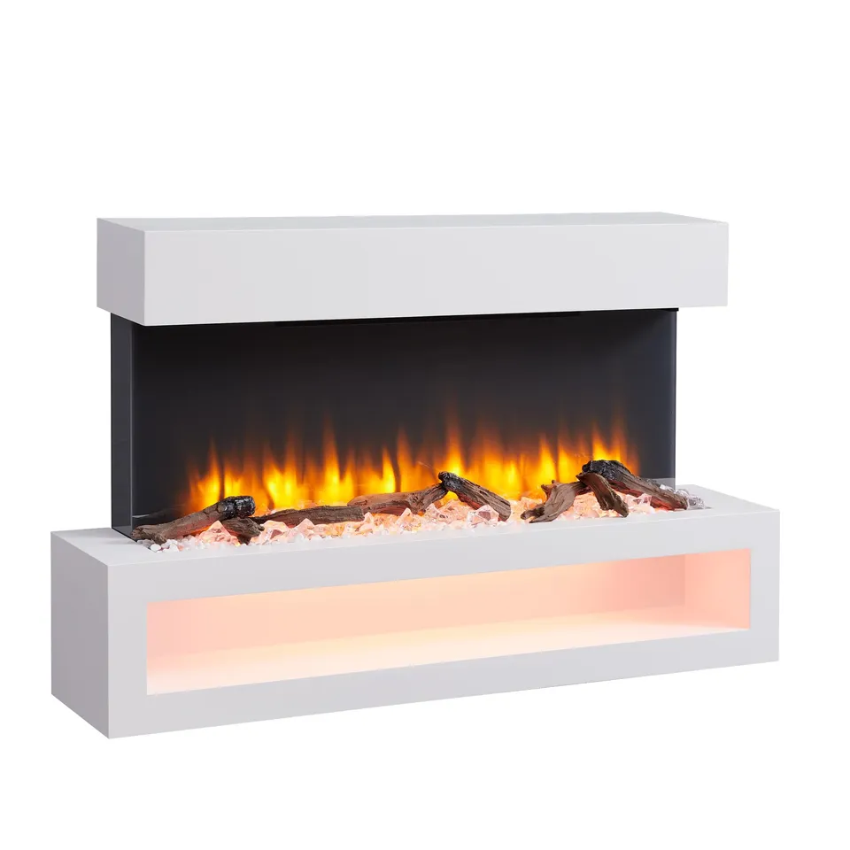 balderia-nikos-elektrokamin-wand-2000w-wei-mit-3d-flamme image 1