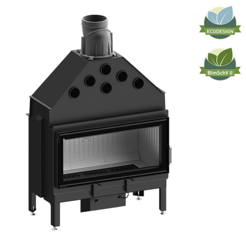 hitze-ardente-90x41-s-kamineinsatz-holz-schwarze-front image 1