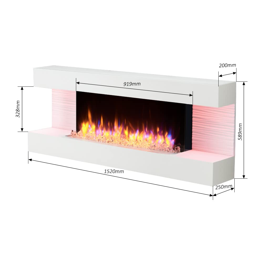 balderia-hestia-elektrokamin-wei-mit-heizung-2000w image 8