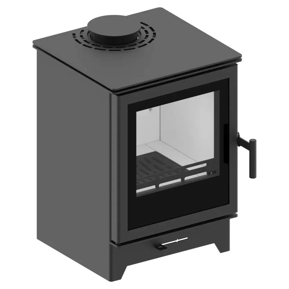 hitze-gatto-s-kaminofen-freistehend-schwarz-glas image 1