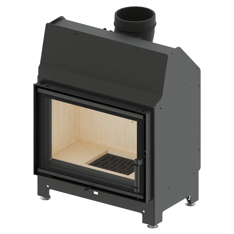 hitze-karo-kamineinsatz-holz-eckglas-schwarz image 2