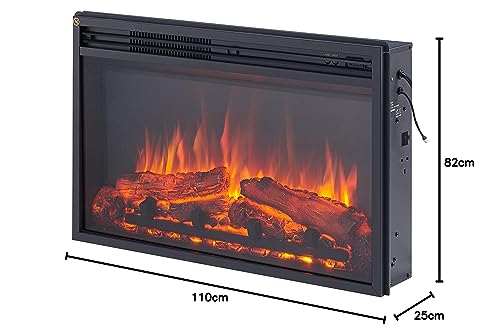 balderia-alexios-elektrokamin-wei-mit-heizung-2000w image 6