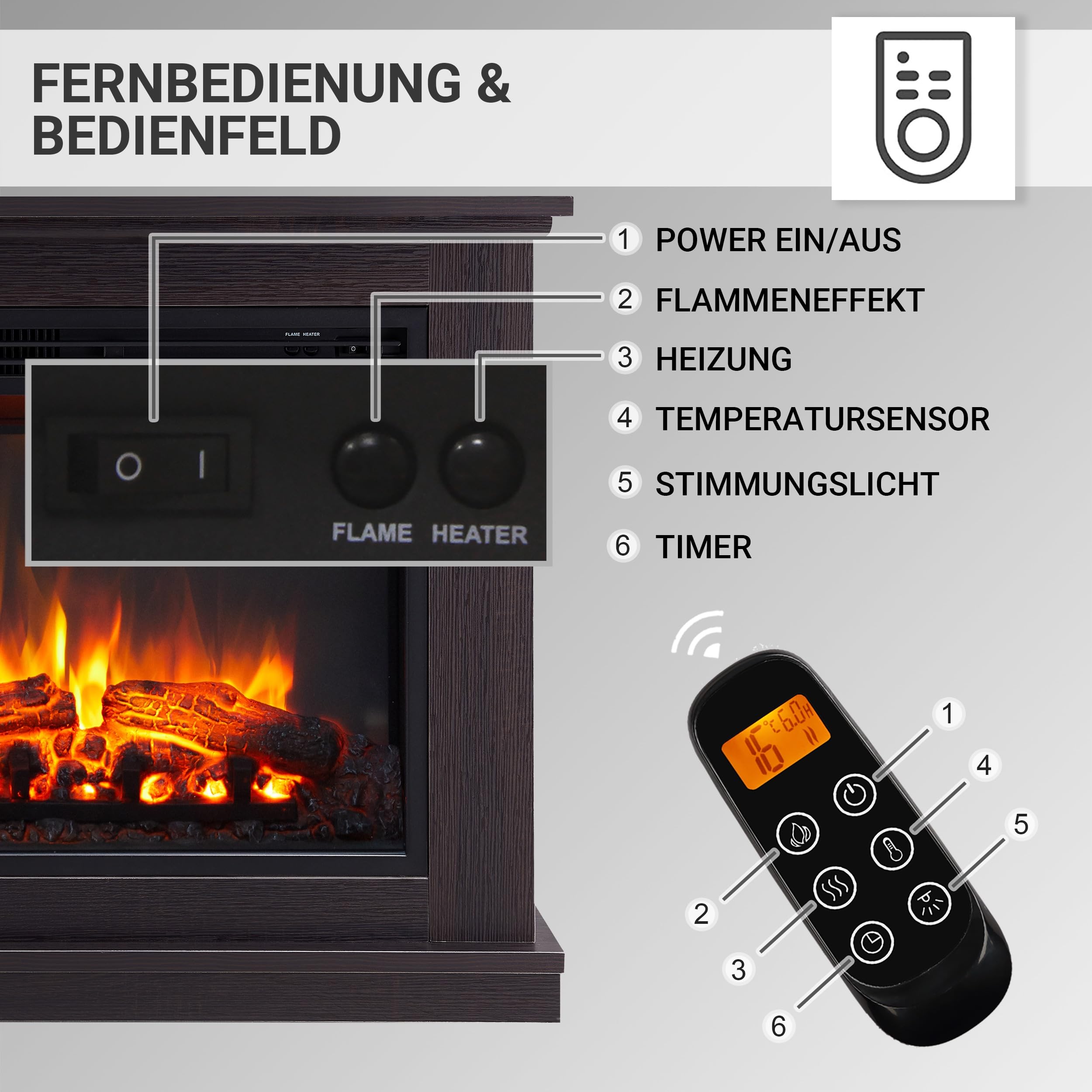 balderia-phanos-elektrokamin-stand-wei-dunkle-eiche image 4