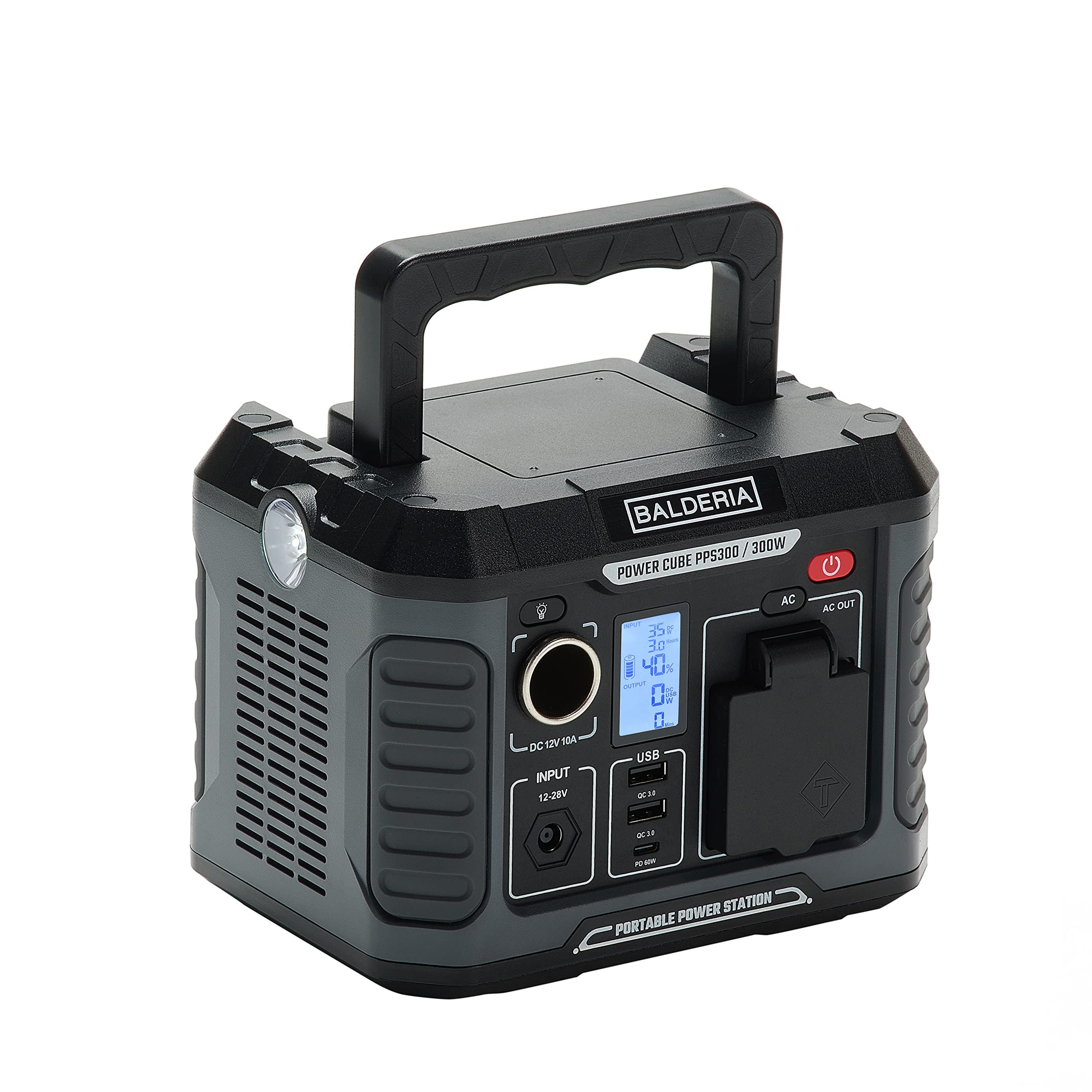 balderia-pps300-powerstation-300w-mit-solarpanel-200w image 2