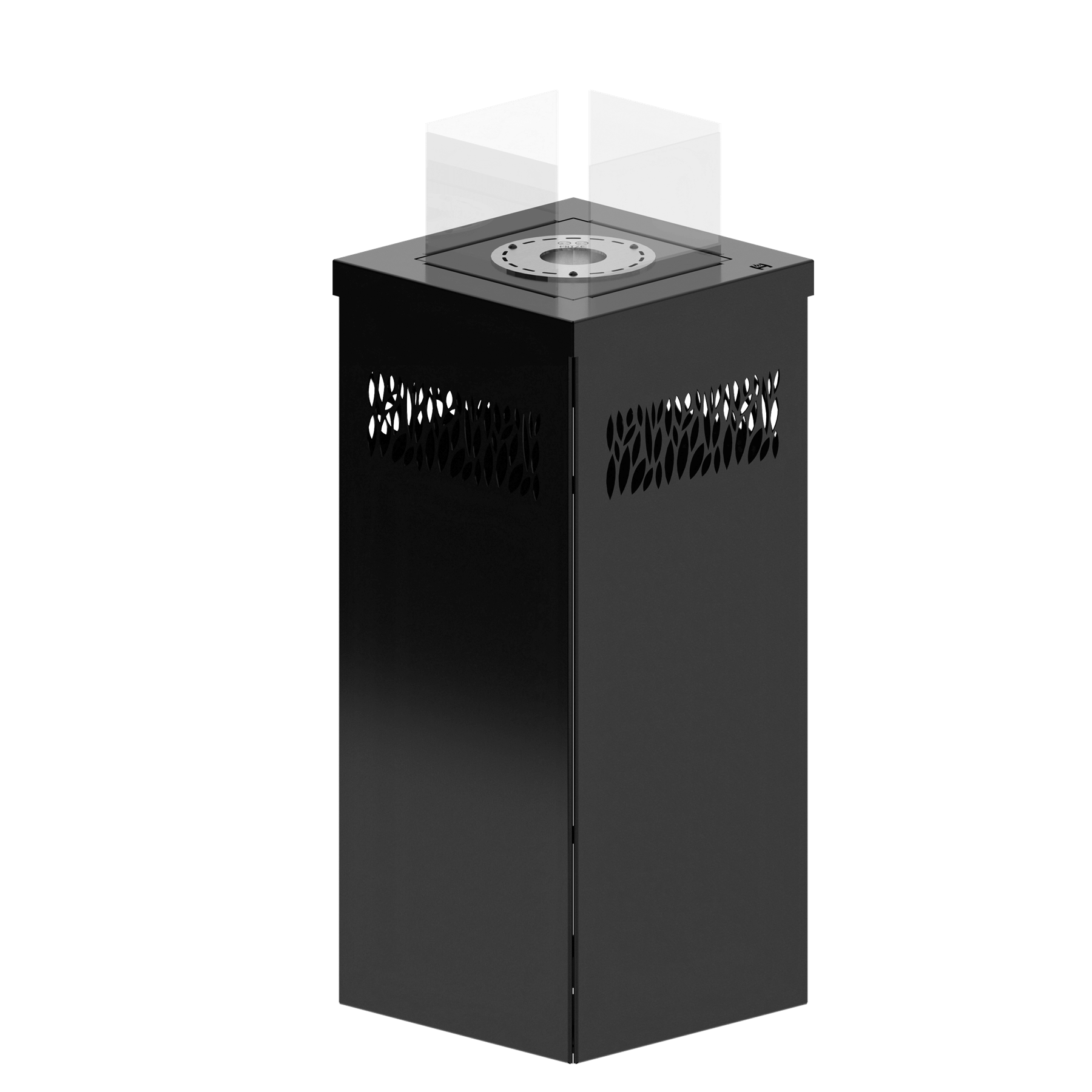 hitze-karif-bioethanol-kamin-freistehend-schwarz image 2