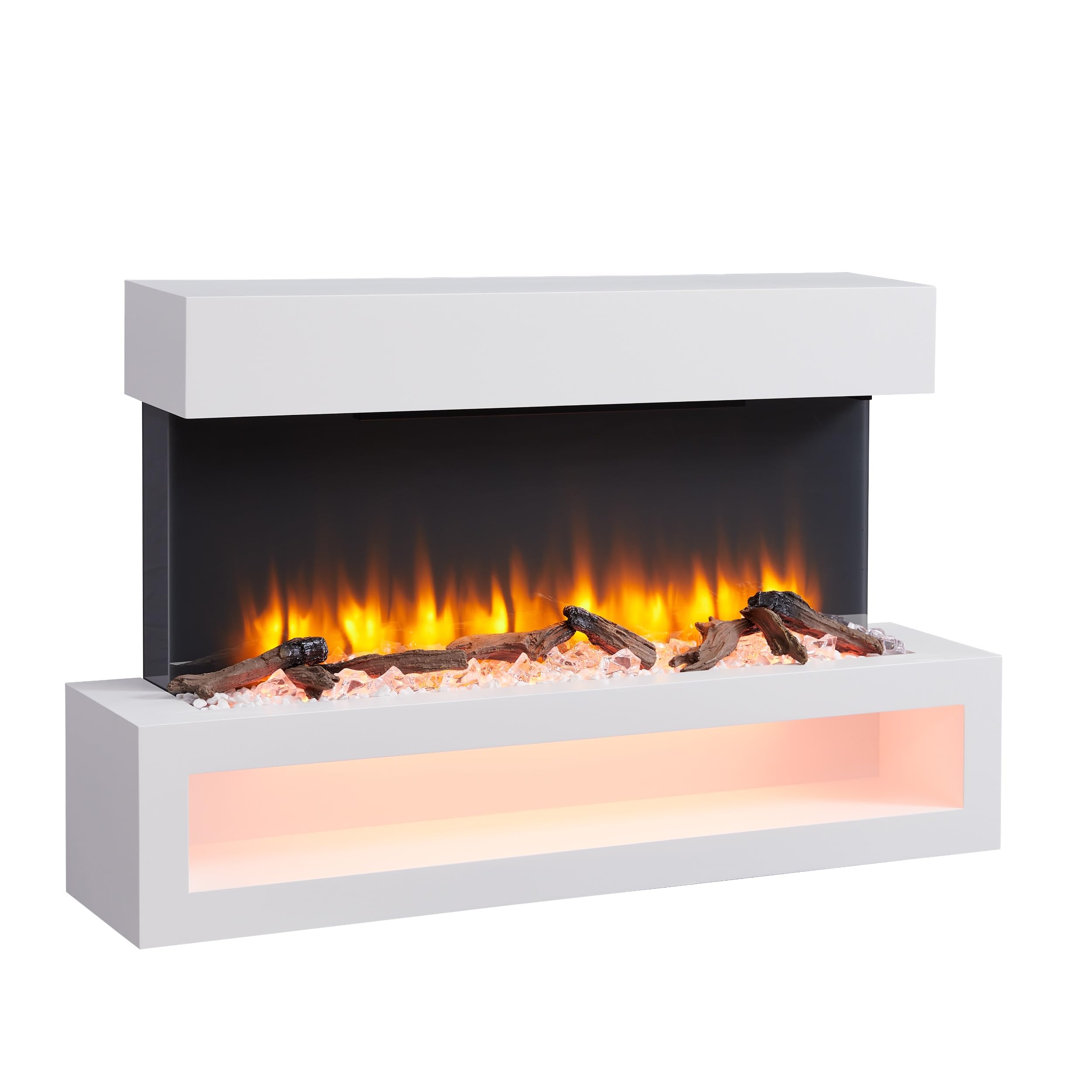 balderia-nikos-elektrokamin-wand-2000w-wei-mit-3d-flamme image 1