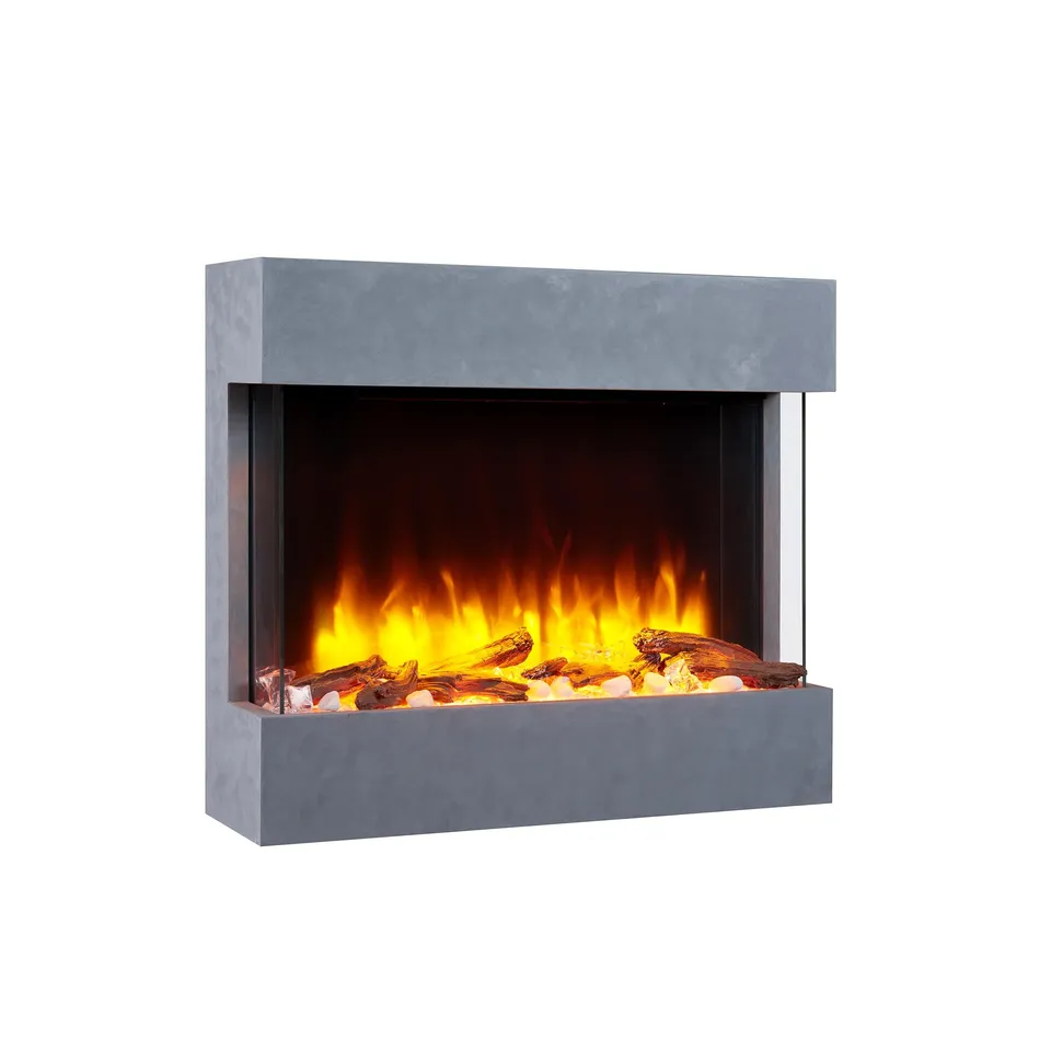 balderia-alva-wandkamin-elektrokamin-betongrau-2000w image 1