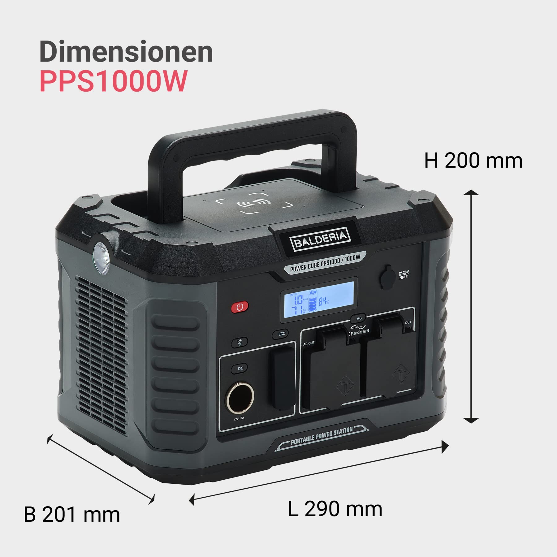 balderia-power-cube-pps1000-powerstation-933wh-1000w image 6