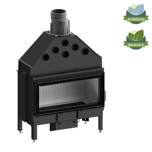hitze-ardente-90x41-s-kamineinsatz-holz-schwarze-front image 1