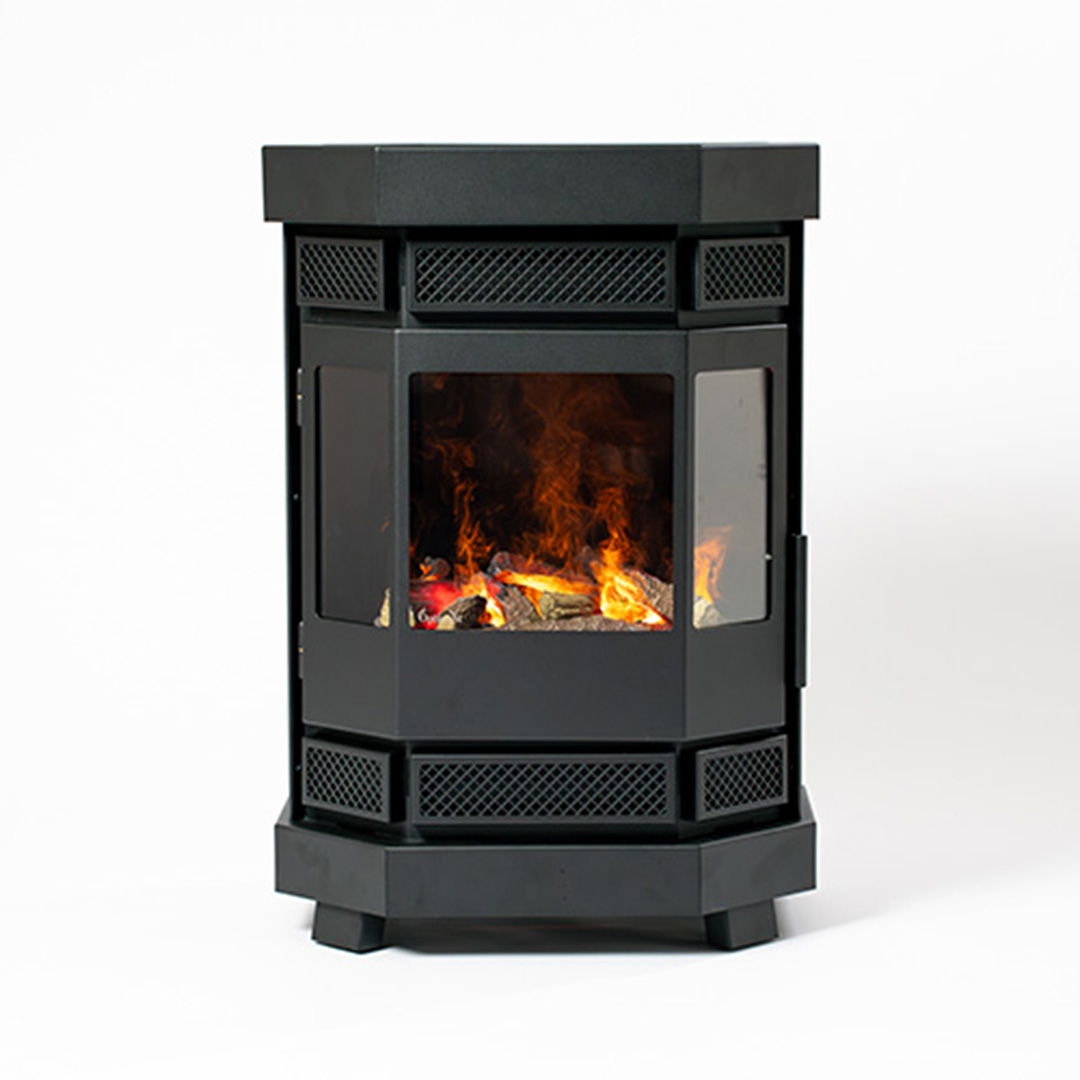 duroflame-batavia-e400-elektroofen-schwarz-mit-fernbedienung image 1