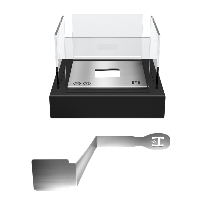 hitze-soca-tisch-bioethanolkamin-schwarz image 3