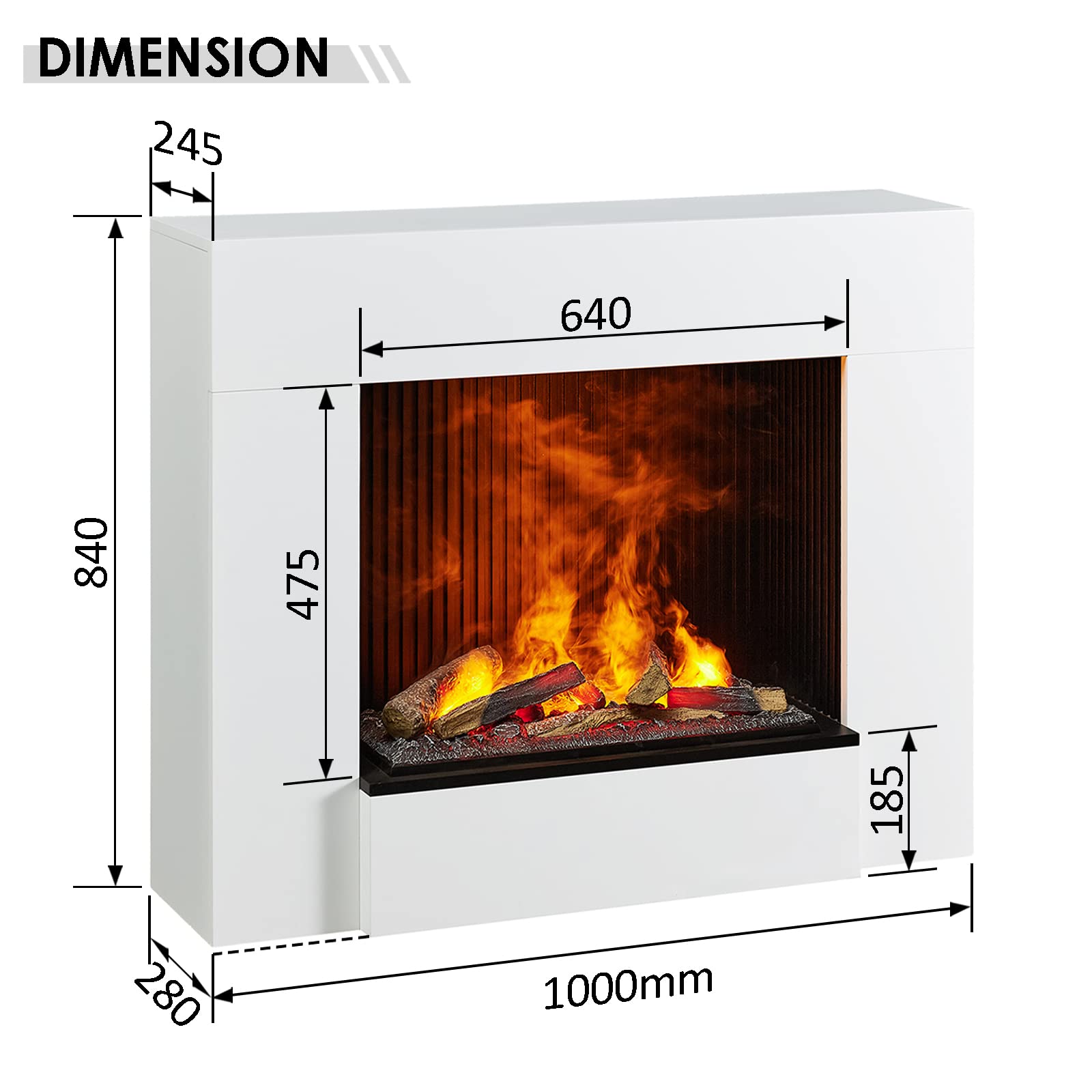 balderia-thanos-standkamin-wei-wasserdampf-kamin-mit-sound image 3