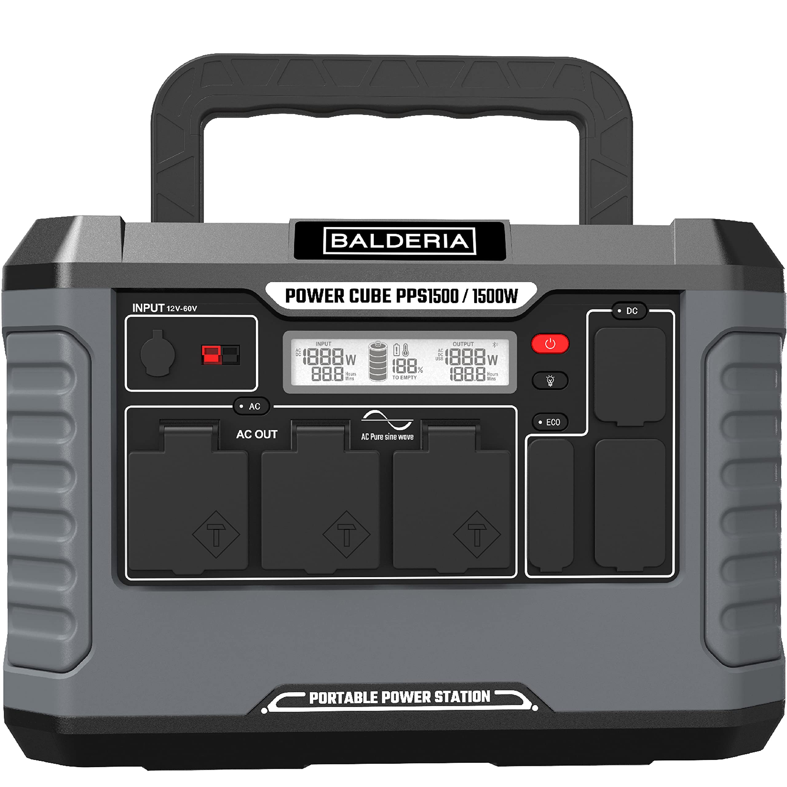 balderia-power-cube-pps1500-powerstation-1328wh-1500w image 1