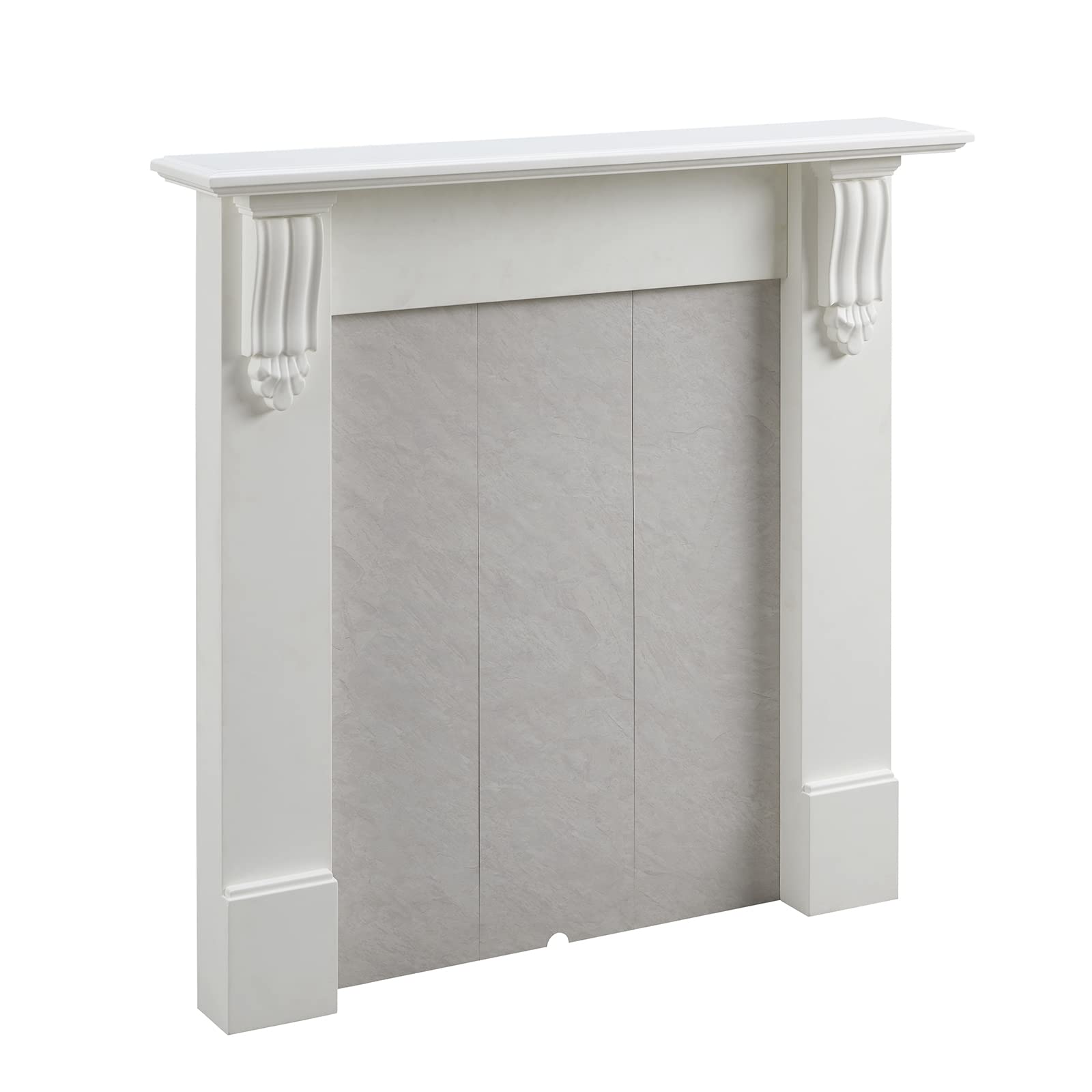 balderia-grace-kamin-mantel-kaminmantel-cremewei image 1