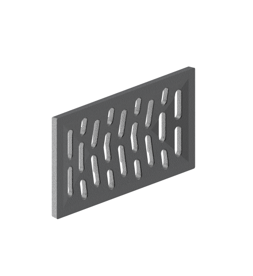 hitze-kaminrost-225x125-gussrost-schwarz image 6