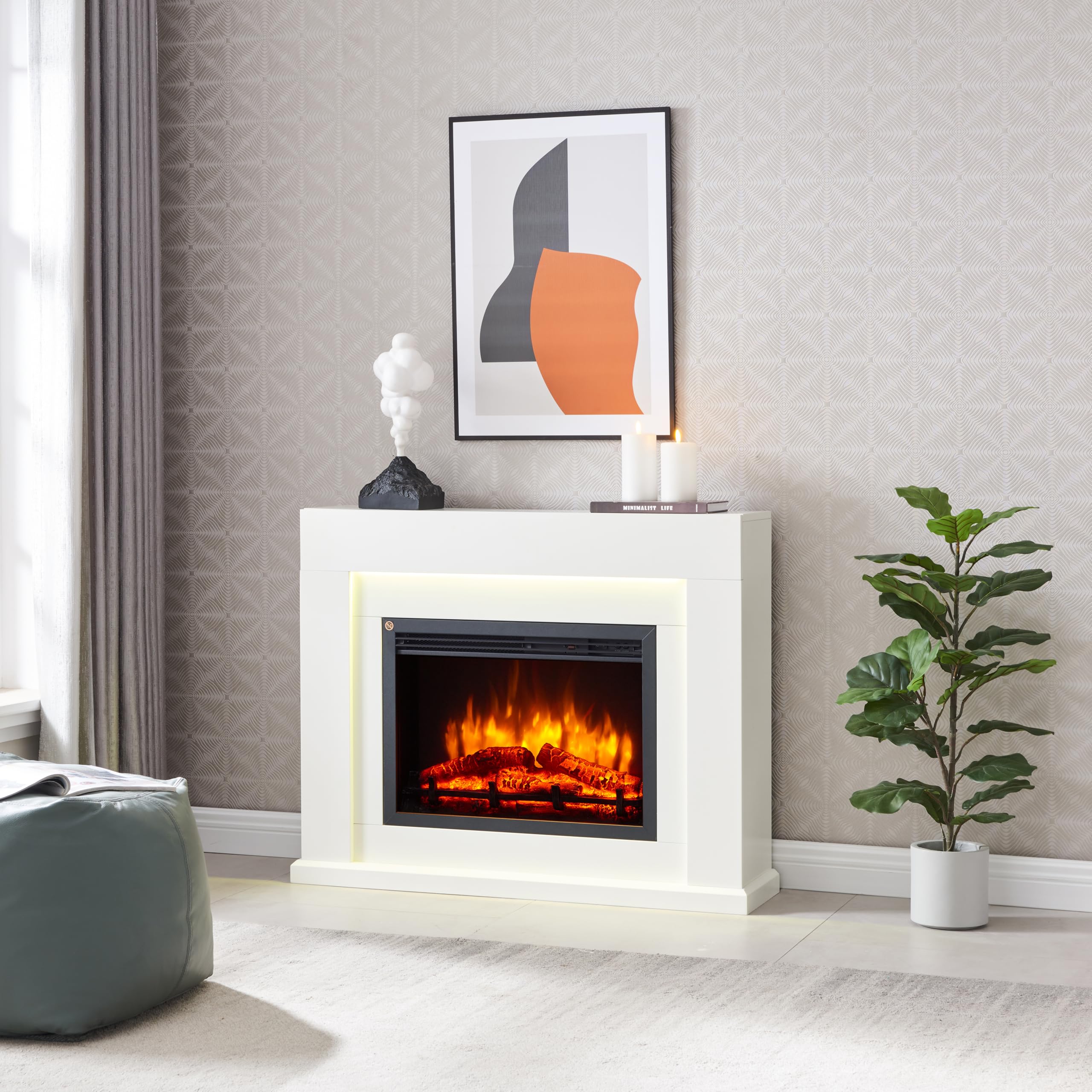 balderia-elektra-standkamin-wei-2000w-3d-flamme image 2