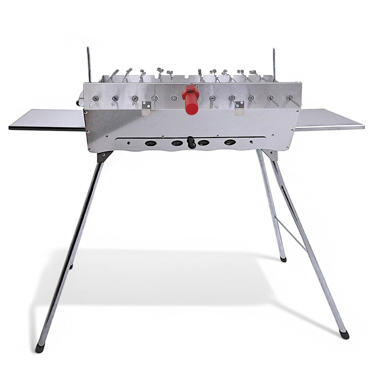 grillpeter-mangal-schaschlikgrill-edelstahl-2mm-mit-spie-dreher image 1